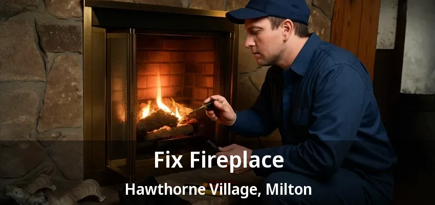 Fix Fireplace Hawthorne Village, Milton - ON