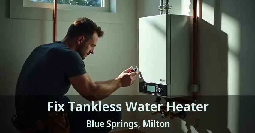 Fix Tankless Water Heater Blue Springs, Milton - ON Fix Tankless Water Heater Blue Springs, Milton - ON