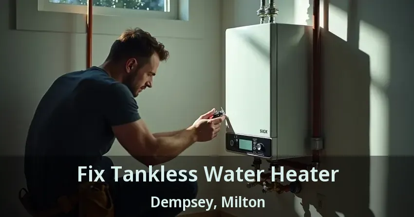 Fix Tankless Water Heater Dempsey, Milton - ON