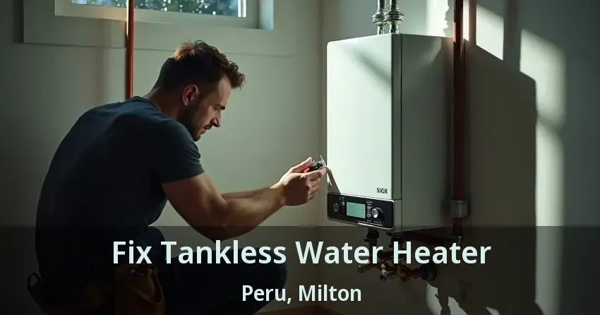 Fix Tankless Water Heater Peru, Milton - ON