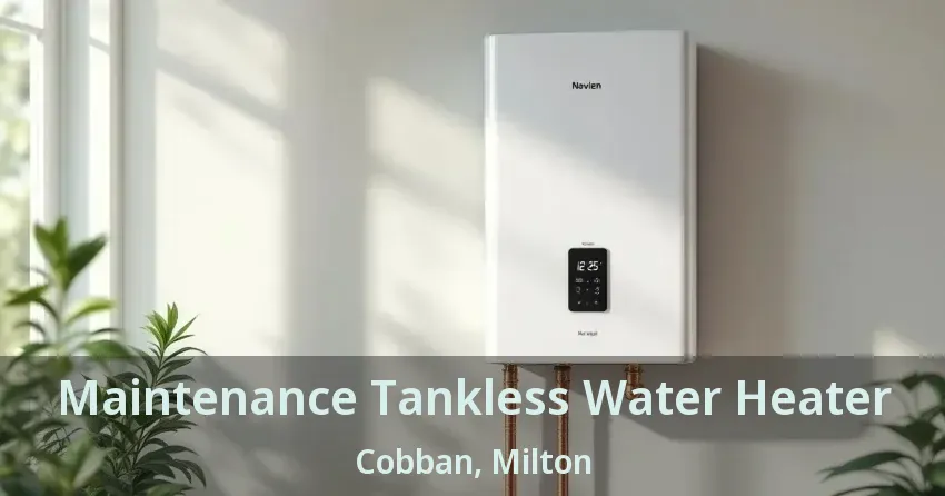 Maintenance Tankless Water Heater Cobban, Milton - ON