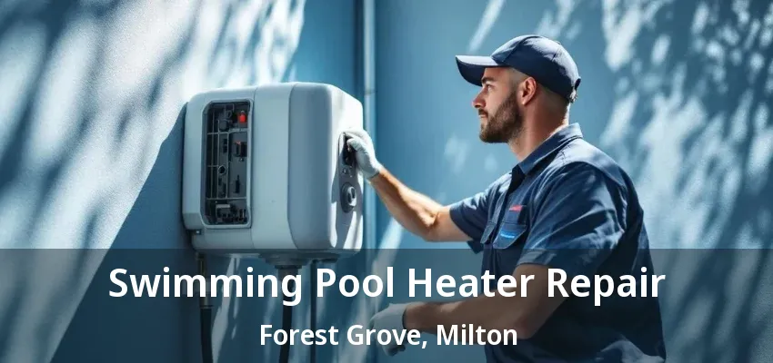 Swimming Pool Heater Repair Forest Grove, Milton - ON