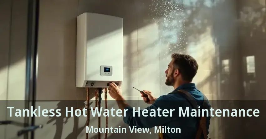 Tankless Hot Water Heater Maintenance Mountain View, Milton - ON Tankless Hot Water Heater Maintenance Mountain View, Milton - ON