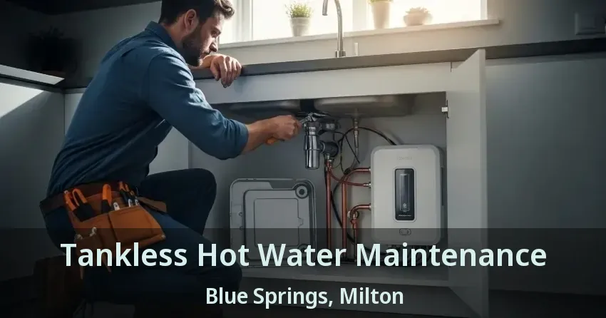 Tankless Hot Water Maintenance Blue Springs, Milton - ON Tankless Hot Water Maintenance Blue Springs, Milton - ON