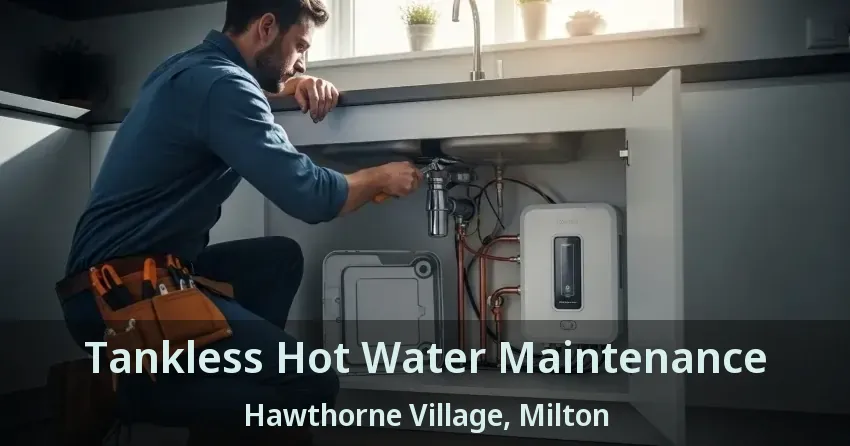 Tankless Hot Water Maintenance Hawthorne Village, Milton - ON