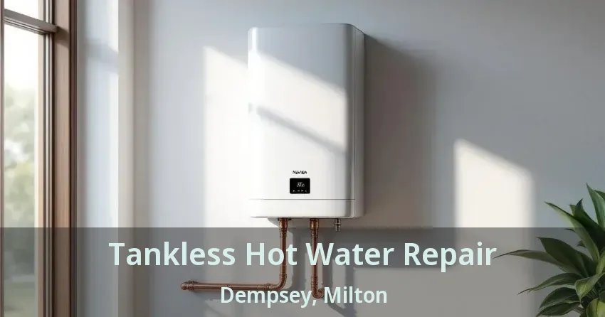 Tankless Hot Water Repair Dempsey, Milton - ON