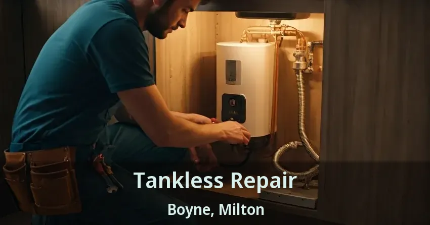 Tankless Repair Boyne, Milton - ON