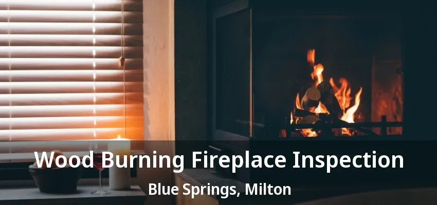 Wood Burning Fireplace Inspection Blue Springs, Milton - ON Wood Burning Fireplace Inspection Blue Springs, Milton - ON