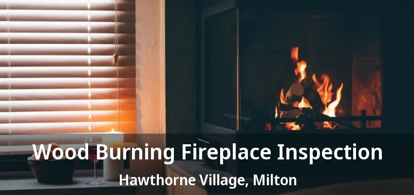 Wood Burning Fireplace Inspection Hawthorne Village, Milton - ON